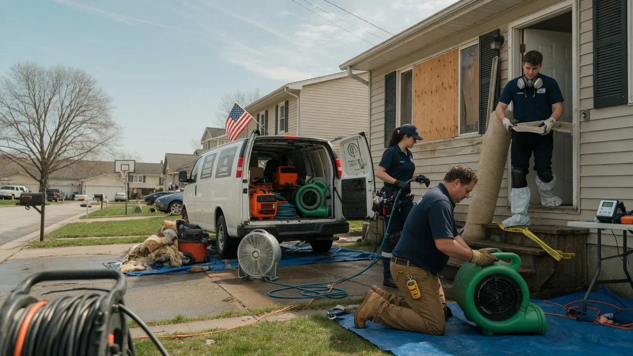Water Damage Restoration in Danville, OH near me